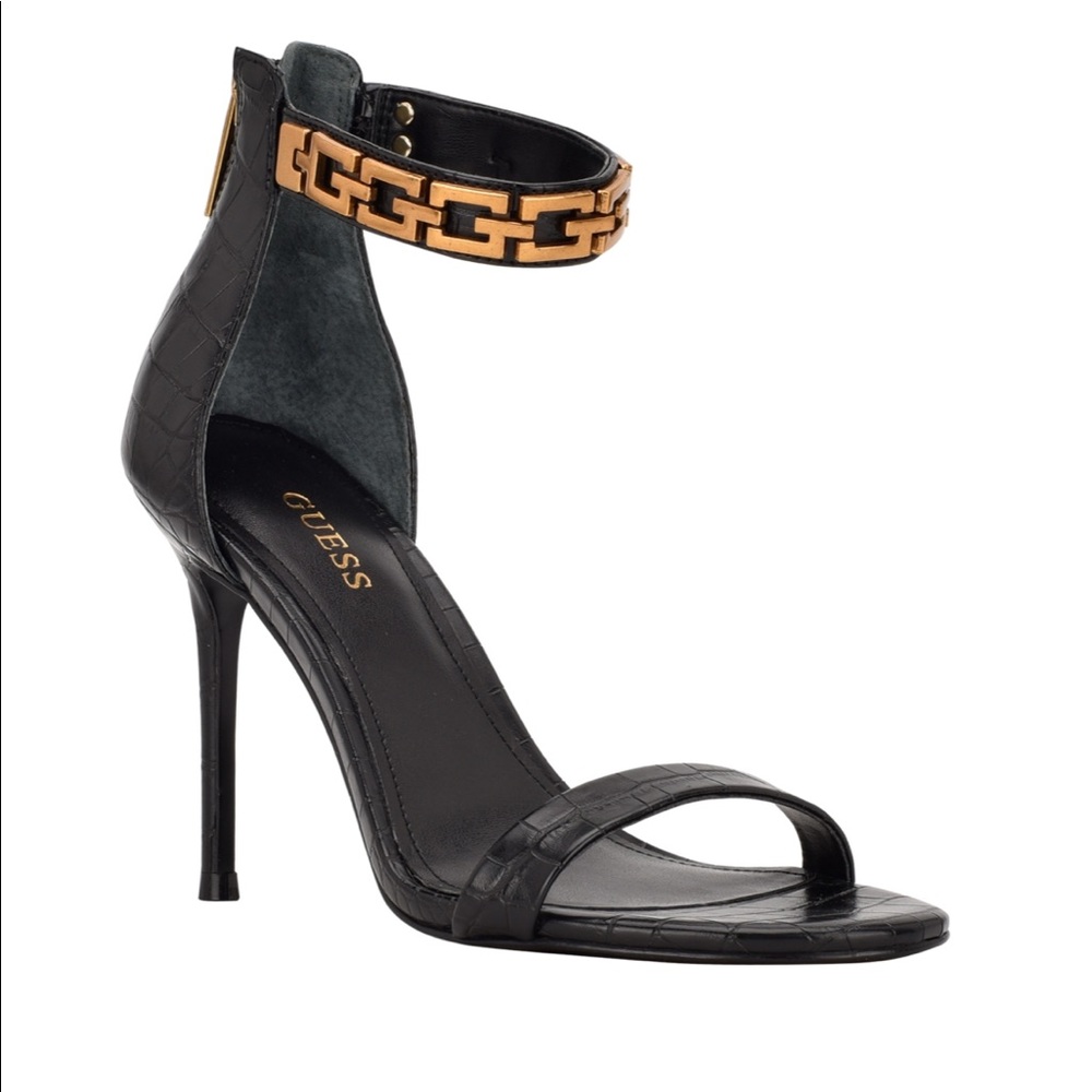 Guess Kaida One Band Ankle Strap heels